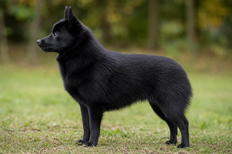 Schipperke — Black coat