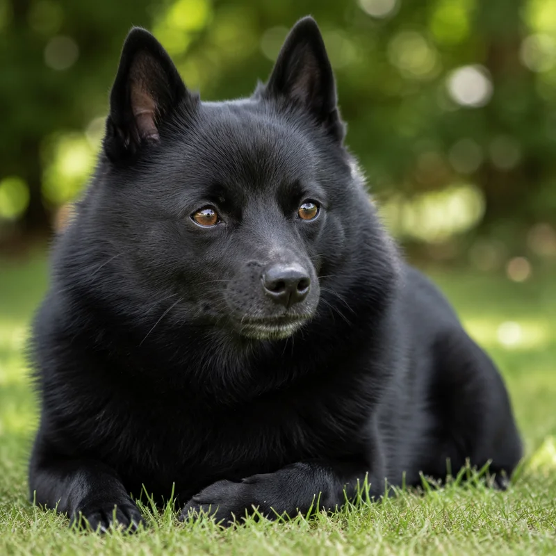 Schipperke — relaxed