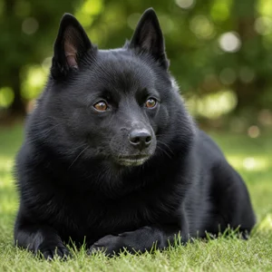 Schipperke — relaxed