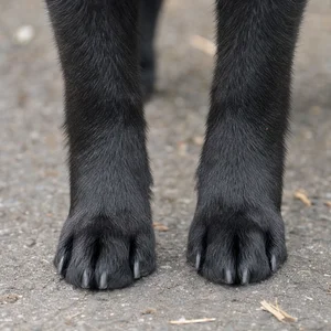 Schipperke — paws