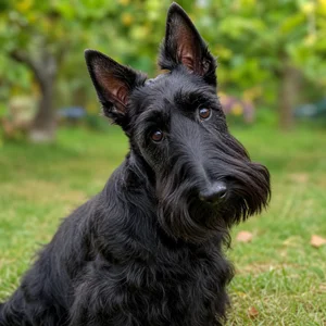 Scottish Terrier — alert