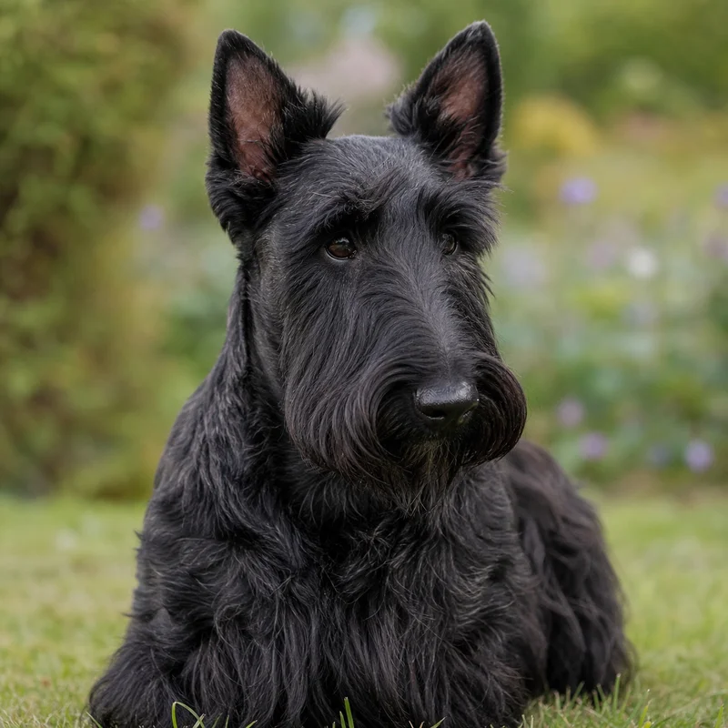 Scottish Terrier — relaxed