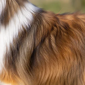 Shetland Sheepdog — coat texture