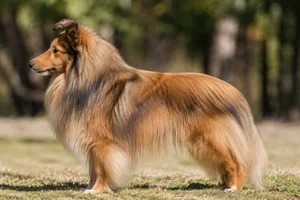 Shetland Sheepdog — sable coat