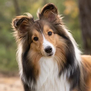 Shetland Sheepdog — alert
