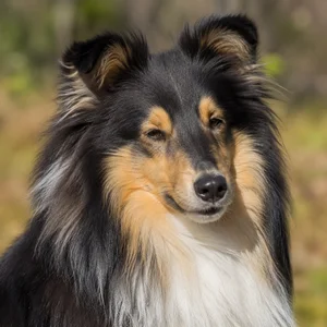 Shetland Sheepdog — relaxed