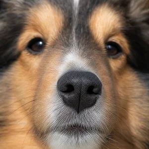 Shetland Sheepdog — nose