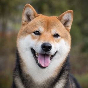 Shiba Inu — happy
