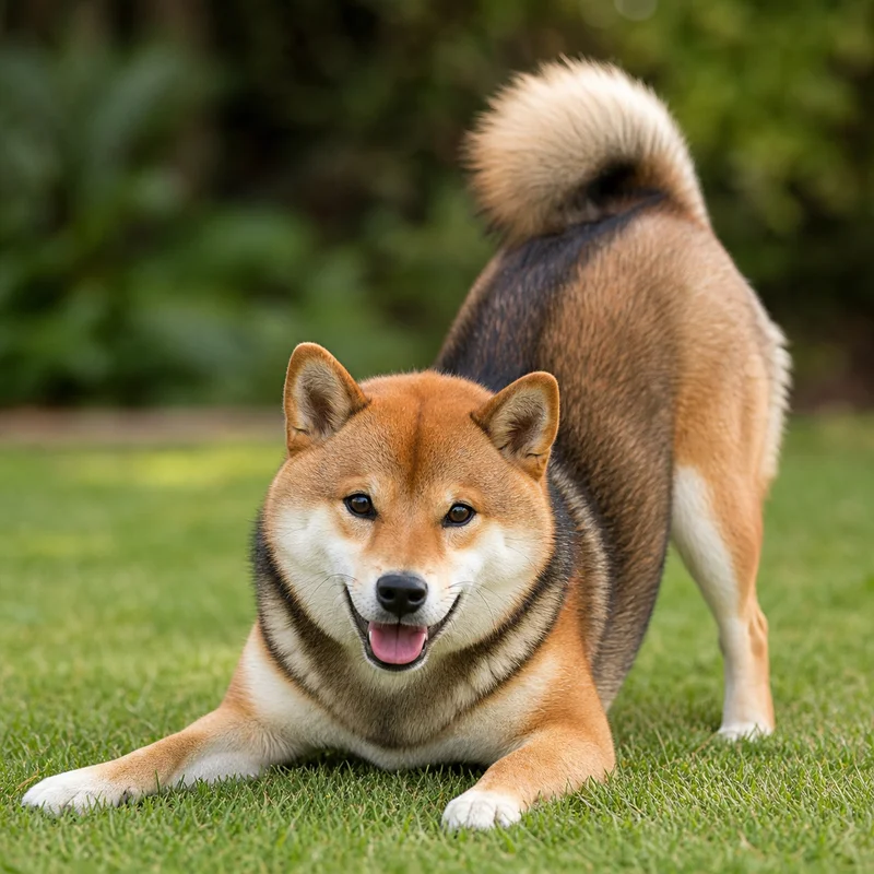 Shiba Inu — playful