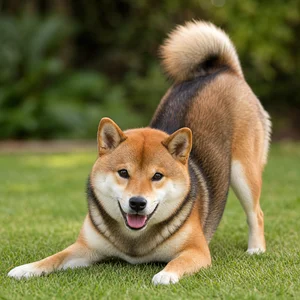 Shiba Inu — playful