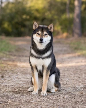 Shiba Inu — sitting