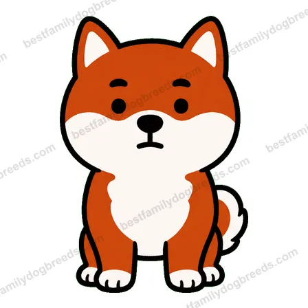 Shiba Inu dog staring meme sticker
