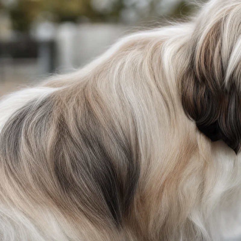 Shih Tzu — coat texture