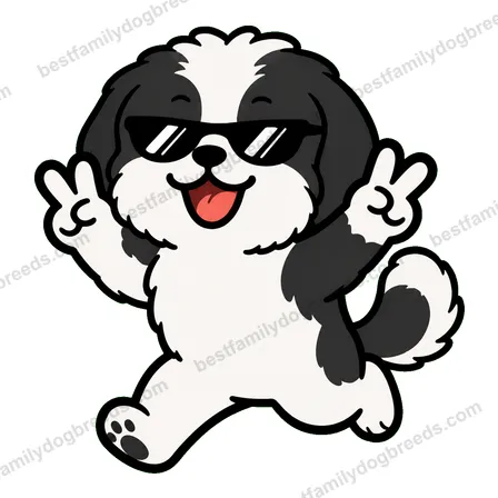 Shih Tzu cool dog meme sticker