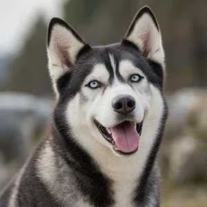 Siberian Husky — happy
