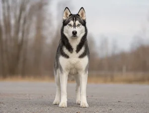 Siberian Husky — front