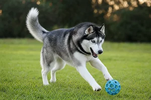 Siberian Husky — playing