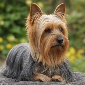 Silky Terrier — relaxed