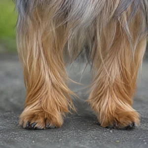 Silky Terrier — paws