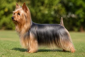 Silky Terrier dog