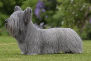 Skye Terrier — grey coat