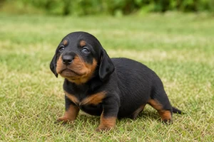 Slovensky Kopov — young puppy (~1 mo)