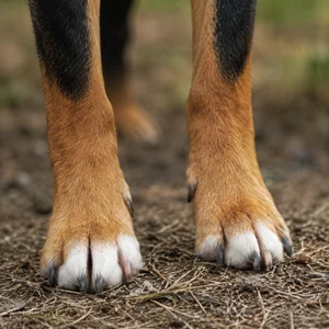 Smålandsstövare — paws