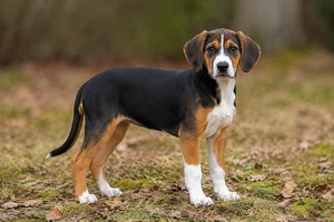 Smålandsstövare — puppy (~4 mo)