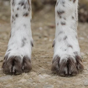 Small Munsterlander — paws
