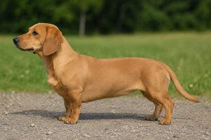 Small Swiss Hound — tan coat