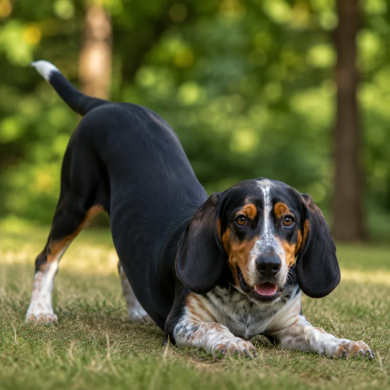 Small Swiss Hound — playful