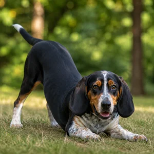 Small Swiss Hound — playful