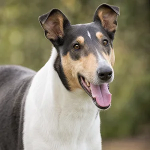 Smooth Collie — happy