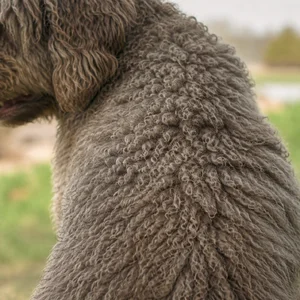 Spanish Water Dog — coat texture