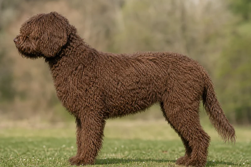 Spanish Water Dog — brown coat
