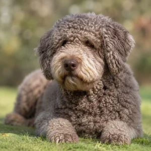Spanish Water Dog — relaxed