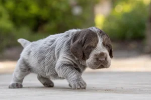Spinone Italiano — young puppy (~1 mo)