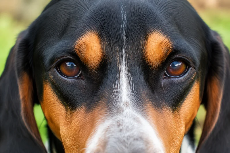 St. Hubert Jura Hound — eyes