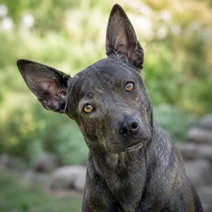 St. Miguel Cattle Dog — alert