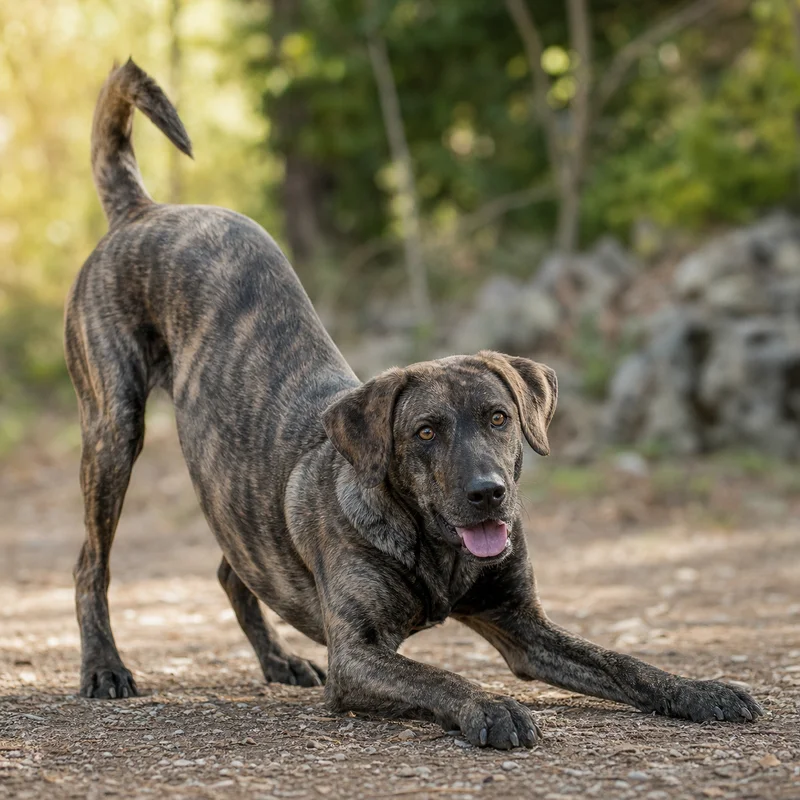 St. Miguel Cattle Dog — playful