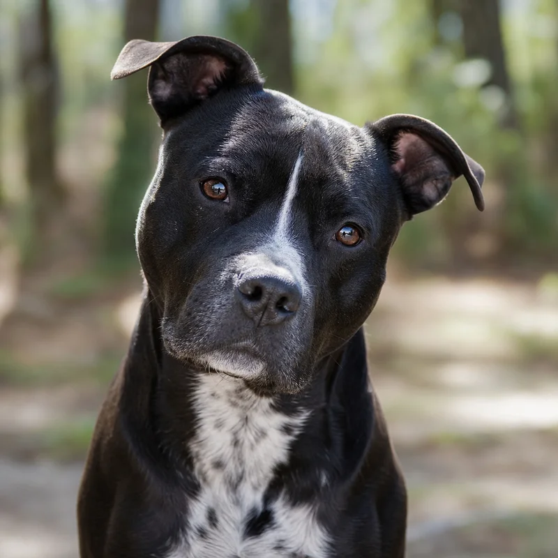 Staffordshire Bull Terrier — alert