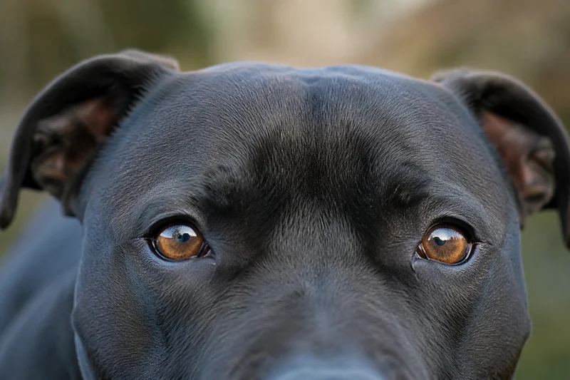 Staffordshire Bull Terrier — eyes