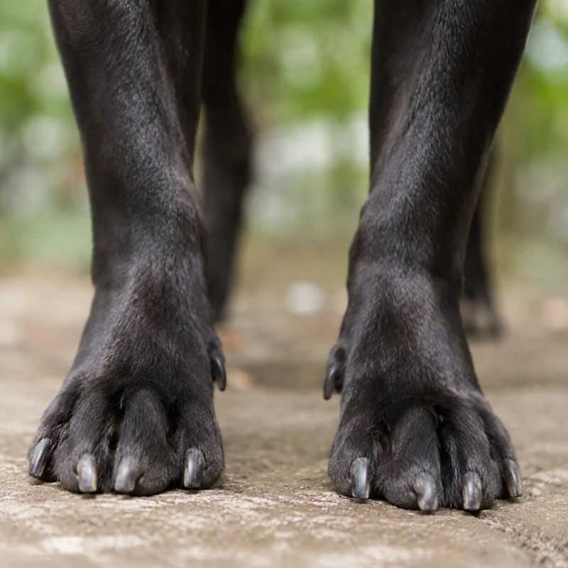 Staffordshire Bull Terrier — paws