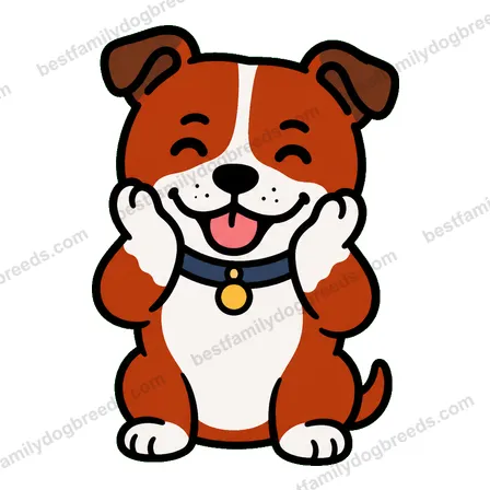 Staffordshire Bull Terrier dog meme sticker preview