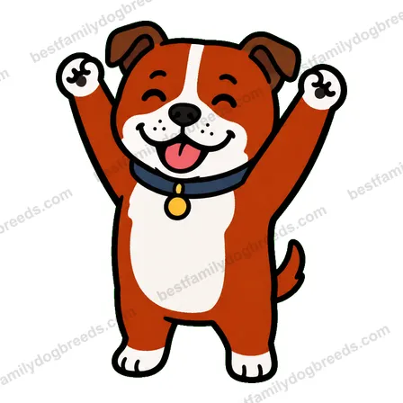 Staffordshire Bull Terrier sticker 2
