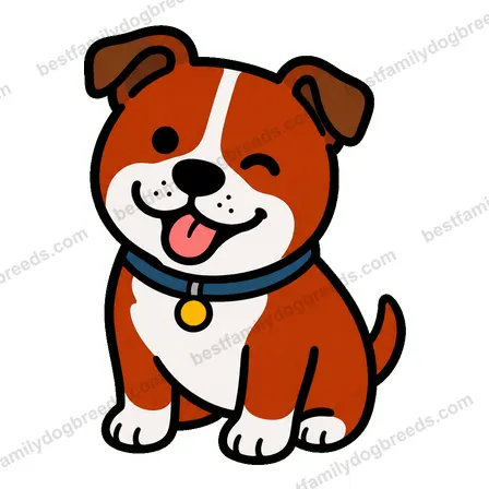 Staffordshire Bull Terrier sticker 3