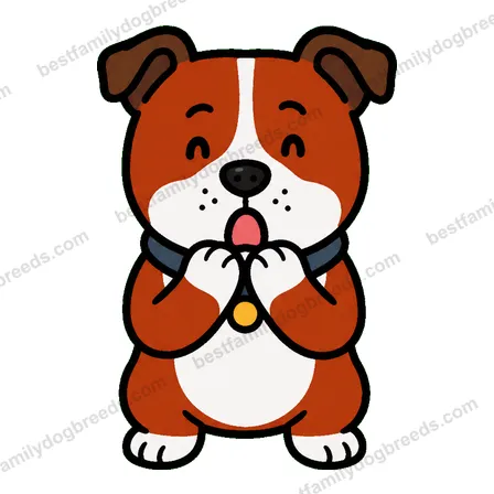 Staffordshire Bull Terrier surprised dog meme sticker