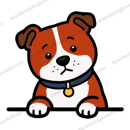Staffordshire Bull Terrier sticker 17