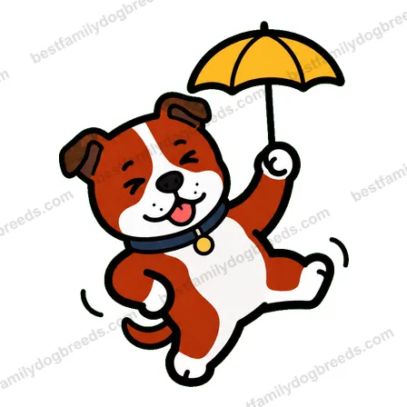 Staffordshire Bull Terrier dog meme sticker preview