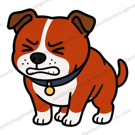 Staffordshire Bull Terrier dog meme sticker preview